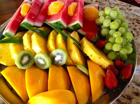 fresh fruit ideas for parties.